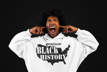 Load image into Gallery viewer, REDEFINING BLACK HISTORY White Hoodie
